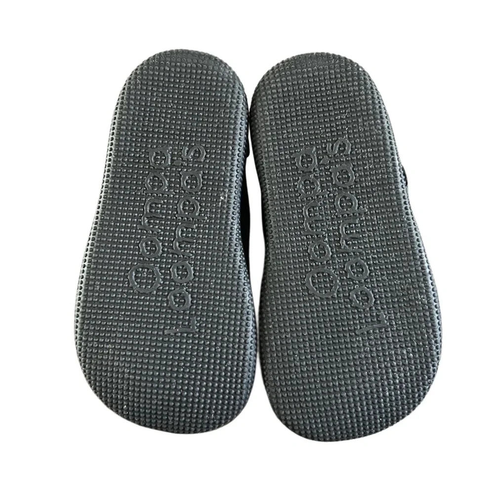 Oompa Loompa Toddlers Black Suede Mary Janes Sz 5